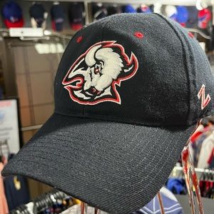 Y2K Buffalo Sabres goathead hat